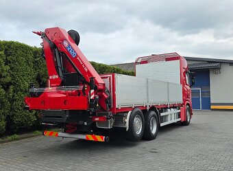 Scania R500 6x2 - valník s hydraulickou rukou - 15