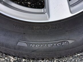 Pěkná zimní orig alu kola Mitsubishi ASX 215/65/16 vzorek 8m - 15