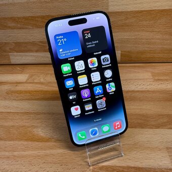iPhone 14 Pro 256GB, temně černý, eSIM (12 měsíců záruka) - 15