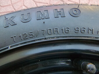 Rezerva dojezdovka originál VW 5x112 3,5Jx16 ET25,5 - 15