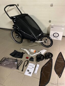 🖤🤍  Thule Chariot Sport black + příslušenství 🖤🤍 - 15