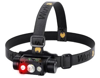 Čelovka Wurkkos HD50, LED, USB-C, 4000L, 5000mAh PECKA - 15