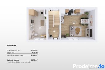 Prodej bytu 3+kk, 127 m2 - Přímětice, ev.č. 100058 - 15