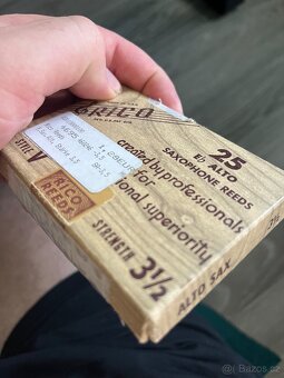 Predám vintage plátky na alt saxofón rico 70/80 roky - 15