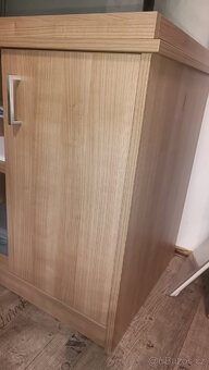 Akvárium se skříňkou a horním deklem. Sklorex. - 15
