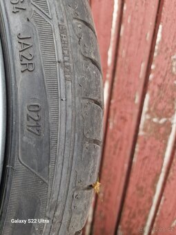 Alu kola Škoda 5x100 215/40/R17 letní pneu - 15