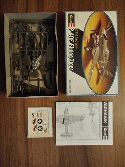 Modely letadel, REVELL, plastové stavebnice. - 15