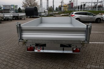 Třístranný sklápěcí přívěs do 3500 kg, 3,6 m - 15