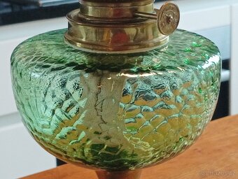 ART DECO STAROŽITNÁ PETROLEJKA BOINSOT PARIS KOLEM 1920 - 15