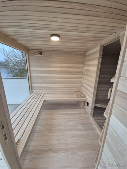 Venkovní sauna - firma SAUNFIT - 15