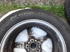Hliníkové ráfky a letní pneumatiky značky Nexen 215/60R17 - 15