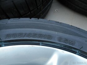 alu kola 5x112+letní pneu r19 - 15