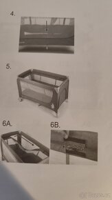Cestovní postýlka Kinderkraft s velkým příslušenství - 15