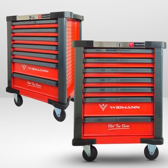 DÍLENSKÁ SKŘÍŇ S NÁŘADÍM 272 KS – WIDMANN STEEL TOP 7/7 ZÁSU - 15