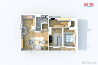 Prodej bytu 3+kk, 71 m², Krupka, ul. Dukelských hrdinů - 15