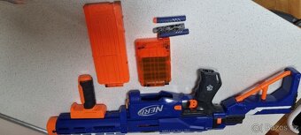 Nerf ELITE N-STRIKE PUŠKA + 2 PISTOLE - 15