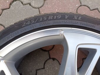 Kola ABT 8,5x19, ET35, 5x112, vč. letních 245/35. - 15