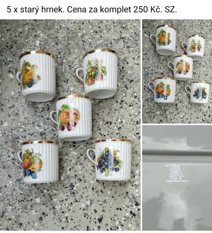 Květináče, porcelán atd viz fota. Ceny viz fota. - 15