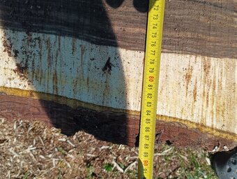 Ořechové solitérní fošny na epoxid - 15