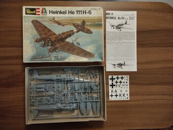 Modely letadel, REVELL , plastové stavebnice. - 15