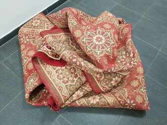 starý mongolský koberec 1966, jemně tkaný 300x200 - 15