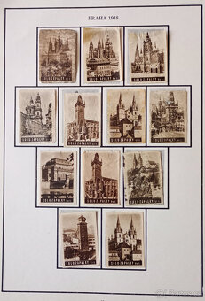 Album zápalkových nálepek 1945 - 1958 č.1 - 15