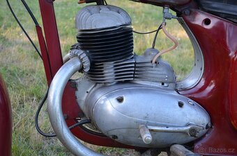 🏍️ JAWA 250 typ 353 "Kývačka" s TP otvorené sanie - 15