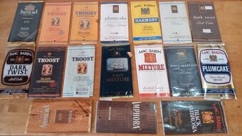 Plechovky, obaly, sáčky od tabáku, cigaret - 15