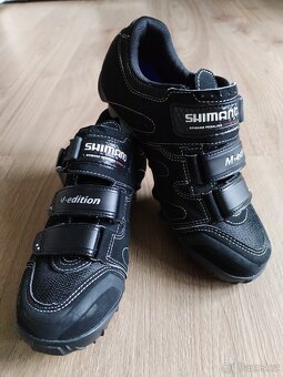 Cyklo speciály kožené boty Shimano vel 40 s kufry - 15