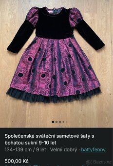 Oblečení holka 134/140 - 15