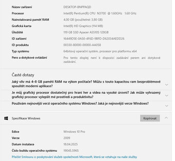 Intel NUC NUC5PPYH - N3700, 4GB RAM, 128GB, Win10 - 15