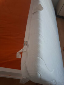Masivní nová postel - borovice - 15