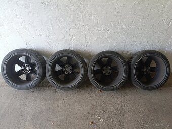 origo alu kola Audi TT 5x100 s pneu 205/40 r17 - 15