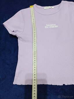 Dívčí triko, tílko, crop-top vel. 152-164 - 15