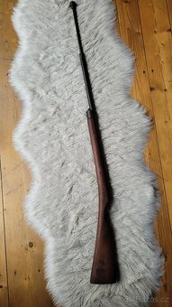 Cvičná puška na Šerm bodákem + učebnice + medaile - 15