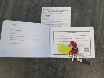 Kymco Agility 16+ 125, plexi, kufr - 15