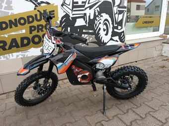 Pitbike Leramotors Rocket 1600W 14x12 oranžová - 15