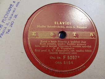 Staré gramofonové desky - 15