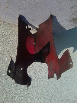 Jawa-čz 125/150 351/352-motor,pods.plechy,kryt řetězu,výfuky - 15