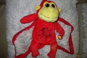 plyšák,plyšáci,medvídek Pú,krtek.sob,zajíc,Minnie,batoh opic - 15