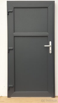 Dveře vchodové ořech. zlatý dub, antracit, mahagon, bílé . - 15