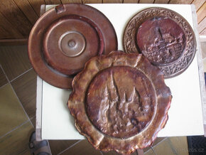 Ditmar Urbach různé talíře- retro,kovové talíře a obrazy - 15