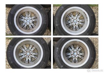 4ks letní alu kola Toyota 195/65/15 Continental 4x4mm - 15