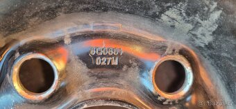 Plechové disky Škoda Fabia 2 5x100 6x15 ET43 195/55r15 letní - 15