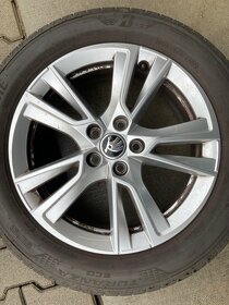 Originální hliníkové disky Škoda - 15
