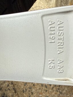 Alu kola Audi A6 5x112 18” 225/55/18 - zimní gumy z r. 2024 - 15