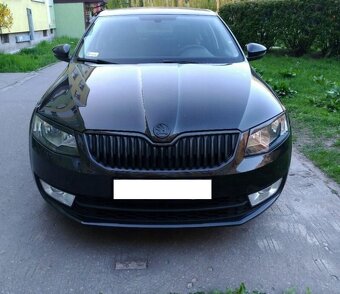 PREDNI MASKA OCTAVIA 3 / 3FL / 4 RAMECEK GRILU MASKY CERNY - 15