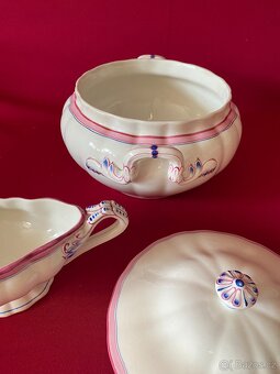 mísa stará porcelánová mísa omáčník staré nádobí porcelán - 15