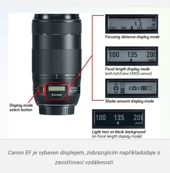 Objektiv Canon EF 70-300 mm f/4-5.6 IS II USM + clona - 15