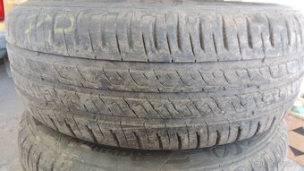4ks plechových disků Fabia 2+ letní pneu 185/60/14 - 15